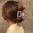 thumbnail image 1 of Ruiboury 6pcs Plastic Strong Hold Matte Hair Clamps Fashionable Style Wide Application Durable Convenient purple white orange 1Set, 1 of 6