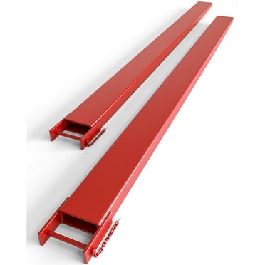 Ourlova 2 Q345 Extended Fork Sleeve | Red | Inner Diameter 4.5 Inches | Plate Thickness 6Mm |