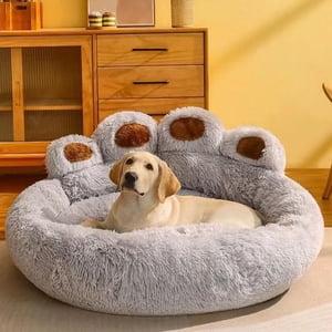 MAUXDA Clearance Cozy And Comfy Pet Dog Bed - All Seasons Paw Shape Warm Dog Bed Cushion