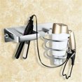 thumbnail image 4 of RXIRUCGD Home Organizers and Storage Sliver Metal Wall Hair Dryer Holder Cupboard Straighteners Storage Stand Rack, 4 of 7