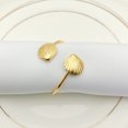 thumbnail image 4 of 12 Pcs Boucles de Serviette Décoratives Design Coquillage Porte-Serviettes Décorations de Table, 4 of 9