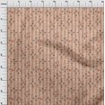 thumbnail image 3 of oneOone Polyester Lycra Apricot Fabric Geometric Texture Sewing Material Print Fabric By The Yard 56 Inch Wide, 3 of 4