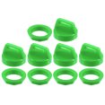 thumbnail image 1 of Unique Bargains 5 Set UTV ATV Ignition Key Cover Cap 5433534 with Cap Nut for Polaris for Ranger Brutus RZR Green, 1 of 7