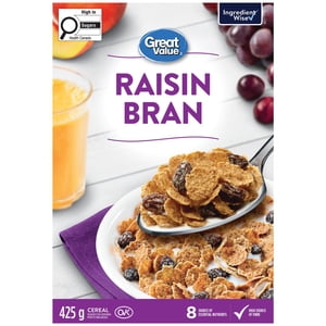 Great Value Raisin Bran Céréales