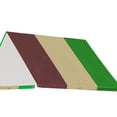 thumbnail image 4 of Bâche de Remplacement Imperméable pour Balançoire, Toit, Couverture d'Entrepôt, Pare-Soleil de Tente, Vert Beige Café, 4 of 8