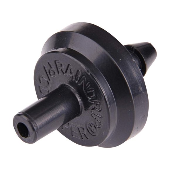 Raindrip PC4010B GPH Pressure Compensating Drippers Emitters for Drip Irrigation Gardening System, Maintains Constant Water Flow, 50-Pack, Black