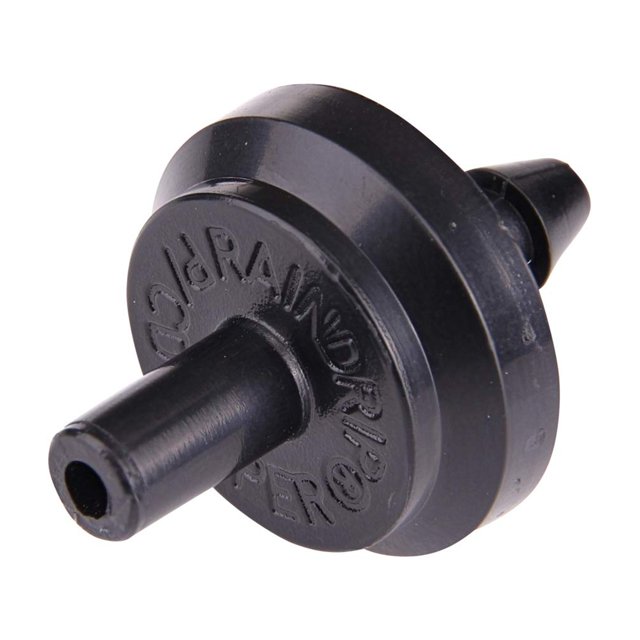 Raindrip PC4010B GPH Pressure Compensating Drippers Emitters for Drip Irrigation Gardening System, Maintains Constant Water Flow, 50-Pack, Black