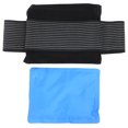 thumbnail image 2 of Ice Pack, Hot Cold Compress Gel Wrap Cold Compress Wrap Pack Reusable Wonderful  For Waist For Knees For Back For Abdomen Strap + 2pcs Gel Wrap, 2 of 8