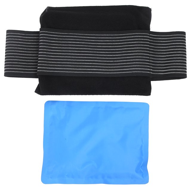 Hot Cold Compress Gel Wrap, Practical Ice Pack Wonderful For Waist For Knees For Abdomen For Back Strap + 2pcs Gel Wrap