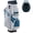 Navy, variant on Gymax Golf Cart Bag Molded Lock Top Golf Bag w/14-Way Full Length Dividers 11 Pockets Gray