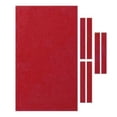 thumbnail image 2 of POINTERTECK Nappe de Billard en Feutre pour Table de Billard 7‘ 8‘ 9‘ Lit Pré-Découpé et Rampes 9 Pieds Rouge, 2 of 9
