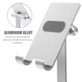 thumbnail image 2 of 1pc Desktop Phone Holder Aluminium Alloy Universal Mobile Phone Tablet PC Stand, 2 of 8