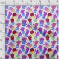 thumbnail image 3 of oneOone Polyester Lycra Purple Fabric Cactus Sewing Material Print Fabric By The Yard 56 Inch Wide, 3 of 5