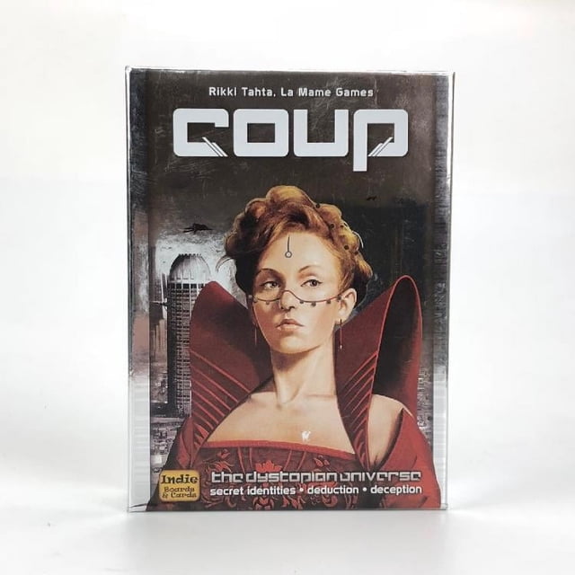 version Anglaise COUP d'État city COUP Jeu de Société Quête Arthur Légende Résistance Organisation COUP Réformation