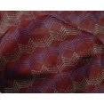 thumbnail image 4 of oneOone Silk Tabby Fabric Chevron Block Print Sewing Fabric BTY 42 Inch Wide, 4 of 4