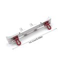 thumbnail image 4 of RC Guard Bars Rear Bumper Auto Hardware Vehicle Modification Parts Remoted Components Replacement for Model 1001 1002 1003 1004 Silver, 4 of 7