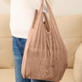 thumbnail image 4 of Expandable Multi-Functional Large-Capacity Stretchable Shopping Bag Black Plastic 7.48x4.33In, Foldable for Grocery and Travel, 4 of 6