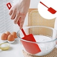 thumbnail image 1 of Yhmxh Kitchen Gadgets Kitchen Essentials High Temperature Resistive Silica Gel Scraper Cake Cream Integrated Super Large Red Scraper Smoothing Mixing Household Baking Tools scraper scraper, 1 of 8