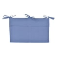 thumbnail image 1 of Home Textile Storage Baby Bedside Organizer for Crib Playpen Accessories Hanging Canvas Pocket Book Storage Caddy Attachment, 1 of 7