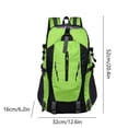 thumbnail image 3 of AYktou Home Organizers and Storage Multi High Capacity Functional Backpack Pack Double Shoulder Hip Belt Bag Compartment Computer Bag Water Resitive Travel Bag Pouch Hiking Climb Outdoor Backpack, 3 of 6