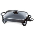 thumbnail image 1 of Presto Electric Skillet with Glass Lid, Nonstick Multi-Cooker, 16 Inch, Black, 1 of 11