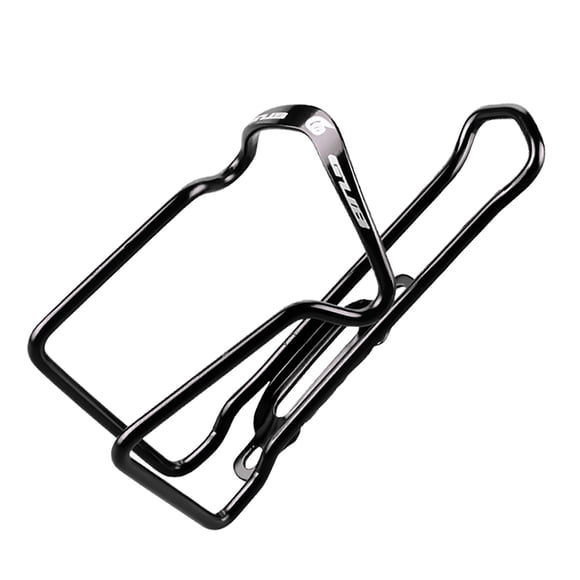 GUB Lightweight Aluminum Alloy Bike Water Bottle Holder in Black, Blue, Red, or Silver - 68x150mm, 47g