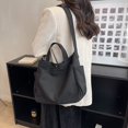 thumbnail image 3 of Sacs à Bandoulière en Toile Sac à Main Simple pour Femme Magasinage, 3 of 9