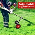 thumbnail image 4 of Lawn Mower Support Wheel Adjustable Weed Trimmer Auxiliary Wheels 26mm-28mm Portable String Trimmer Wheel Mower Attachment for Weed Trimmer Grass Cutter Gas String Trimmer, 4 of 11