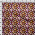 thumbnail image 4 of oneOone Cotton Poplin Maroon Fabric Galaxy Sewing Craft Projects Fabric Prints By Yard 56 Inch Wide, 4 of 4