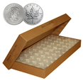 thumbnail image 1 of 25 Direct-Fit Airtight 38mm Coin Capsules For 1 oz CANADIAN MAPLE LEAF with BOX, 1 of 2