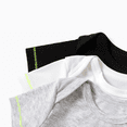thumbnail image 3 of PatPat Baby's Cotton Solid Mint Colorful Short-sleeve Bodysuit, 3 of 5