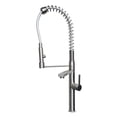 thumbnail image 2 of Ancona Acero Pull Down Single Handle Kitchen Faucet in Brushed Nickel, 2 of 3