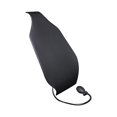 thumbnail image 1 of jinwen Car Lumbar Support Cushion Anti Slip Adjustable Comfortable Easy Installation PU Black, 1 of 9