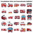 thumbnail image 2 of Fire Department Stickers, Pack of 100 Fire Engine Decoration Stickers, Waterproof and Reusable Fire Engine Stickers for Luggage, Water Bottle, Laptop, Etc, 2 of 5