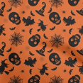 thumbnail image 1 of oneOone Tissu en Viscose Chiffon Brun Rouille Matériel de Robe d'Halloween Tissu Imprimé Tissu au Mètre 42 Pouces de Large, 1 of 4