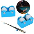 thumbnail image 4 of 2 Pcs Outil de Calibration de Droiture de Queue de Piscine en Aluminium Snooker Club, 4 of 8