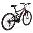 thumbnail image 4 of Hyper Bicycles 26" Shocker Mountain Bike, Adults 14+, Black and Red, 4 of 9
