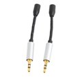 thumbnail image 3 of For MMCX To 2.5mm Adapter Cable, Female To Male Plug And Play Headphone Adapter Extension Cord Stable  For Headset, 3 of 8