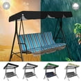 thumbnail image 3 of maytalsory Auvent de Balançoire Housse Supérieure Pare-Soleil Extérieur Composant de Toit Raccord Professionnel Housses Imperméables Remplacement Accessoires de Hamac Vert Type A, 3 of 8