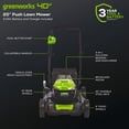 thumbnail image 2 of Greenworks 40V 20" Brushless Cordless Push Lawn Mower, 4.0 AH Battery and Charger Included [75+ Compatible Tools], 2 of 7