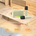 thumbnail image 4 of Speakers Bluetooth Wireless Portable Outdoor Karaoke Speaker Mini Wireless Microphone Home Sing Microphone Integrated Machine Bluetooth Speaker with Two Microphones Portable Bluetooth Speakers, 4 of 7