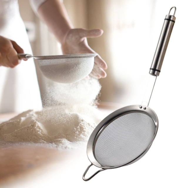 Stainless Steel Filter Screen Fine Household Juicer Filter Screen Kitchen Spoon