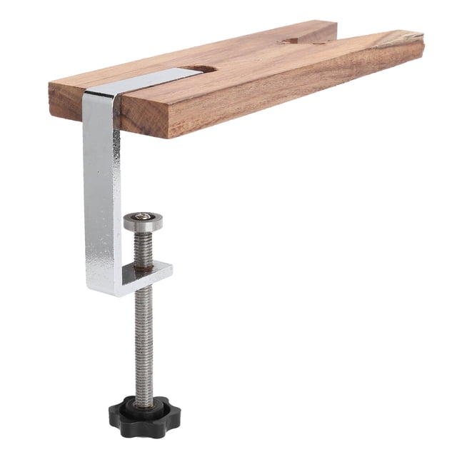 Fdit Professional Jewelers Bench Pin Clamp Fixer V-Slot C-Clamp Mount On Table Wooden Workbench For Jewelers Making Processing Tool