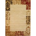 thumbnail image 1 of Infinity Home 19525 Dulcet Damassé Tapis Rectangulaire 5 Pi x 7 Pi 2 Po Ivoire, 1 of 2