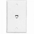 thumbnail image 2 of Cooper Wiring 3532-4W Flash Mint Phone Wall Jack - White, 2 of 3