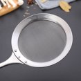 thumbnail image 2 of Stainless Steel Mesh Strainer Handle Flour Powder Colander Kitchen Strainer for Baking Cooking (14cm), 2 of 8
