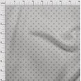 thumbnail image 3 of oneOone Georgette Viscose Light Gray Fabric Diamond Shape Small Sewing Craft Projects Fabric Prints By Yard 42 Inch Wide, 3 of 4