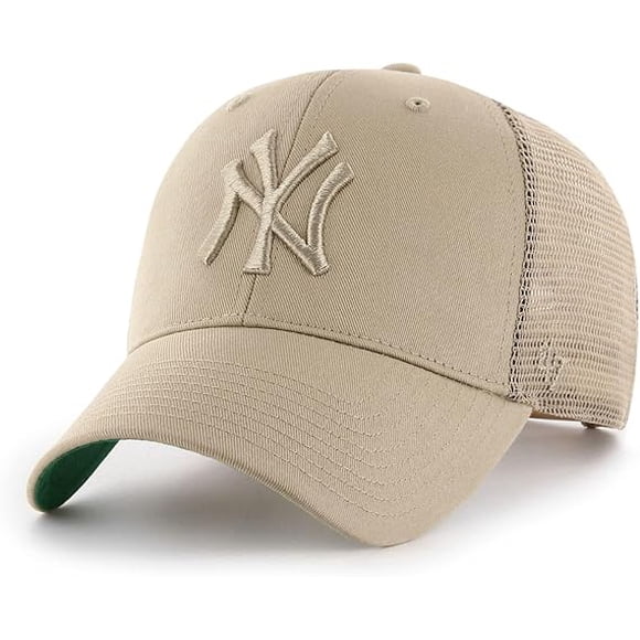 New York Yankees MLB '47 Khaki Branson MVP Mesh Back Cap
