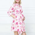 thumbnail image 4 of Maternity Robe And Matching Baby Set Labor Delivery Robe And Swaddle Set, 4 of 9
