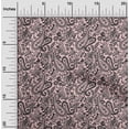 thumbnail image 2 of oneOone Polyester Spandex Light Pink Salmon Fabric Paisley Craft Projects Decor Fabric Printed By The Yard 56 Inch Wide-C4, 2 of 5